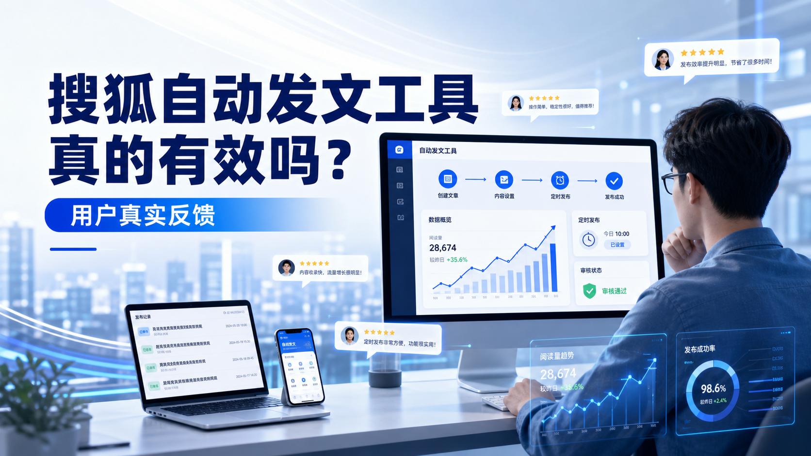 搜狐自动发文工具真的有效吗？梅州用户的真实反馈